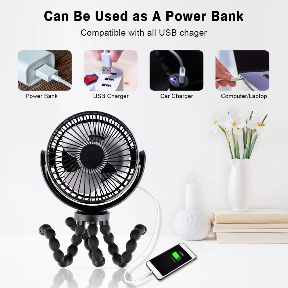 Kompakter Octopus Mini Ventilator | Brehn