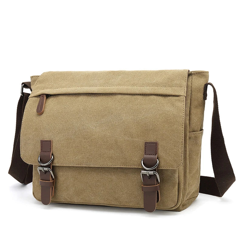 AtlasHaul Canvas-Schultertasche — Nie wieder Chaos, immer stilvoll unterwegs | Brehn