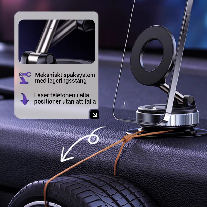 LumaTrust Magnetische Auto-Handyhalterung mit Vakuum-Saugkraft | Brehn