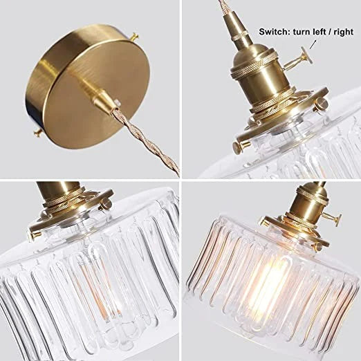 Vintage Kristall Pendelleuchte - Celeste | Brehn