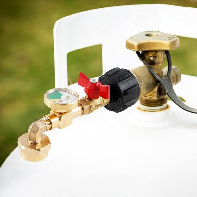 Brehn | Propan-Gas Nachfülladapter mit Ventil