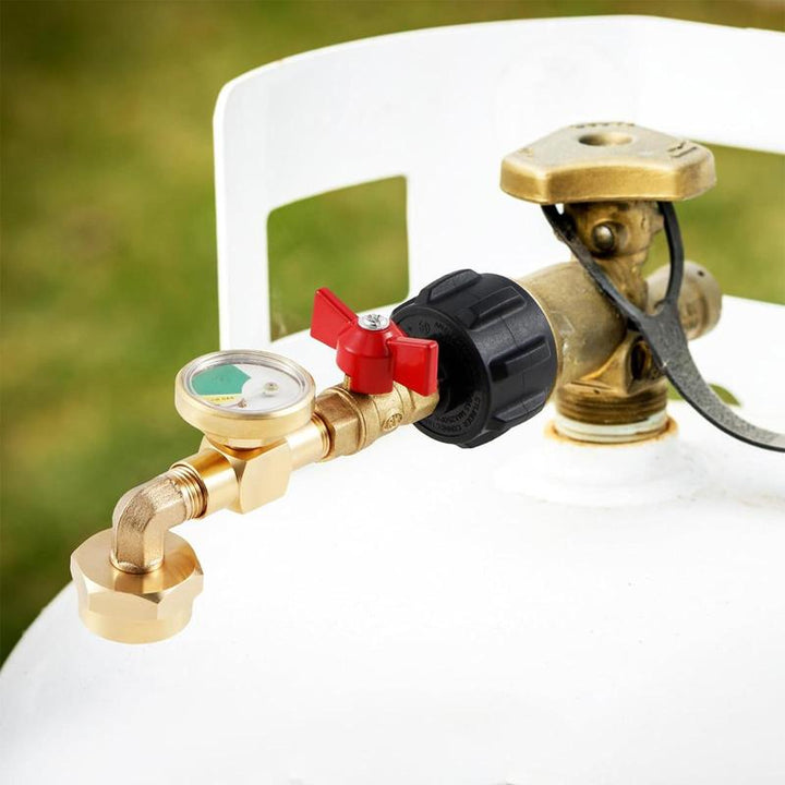 Brehn | Propan-Gas Nachfülladapter mit Ventil