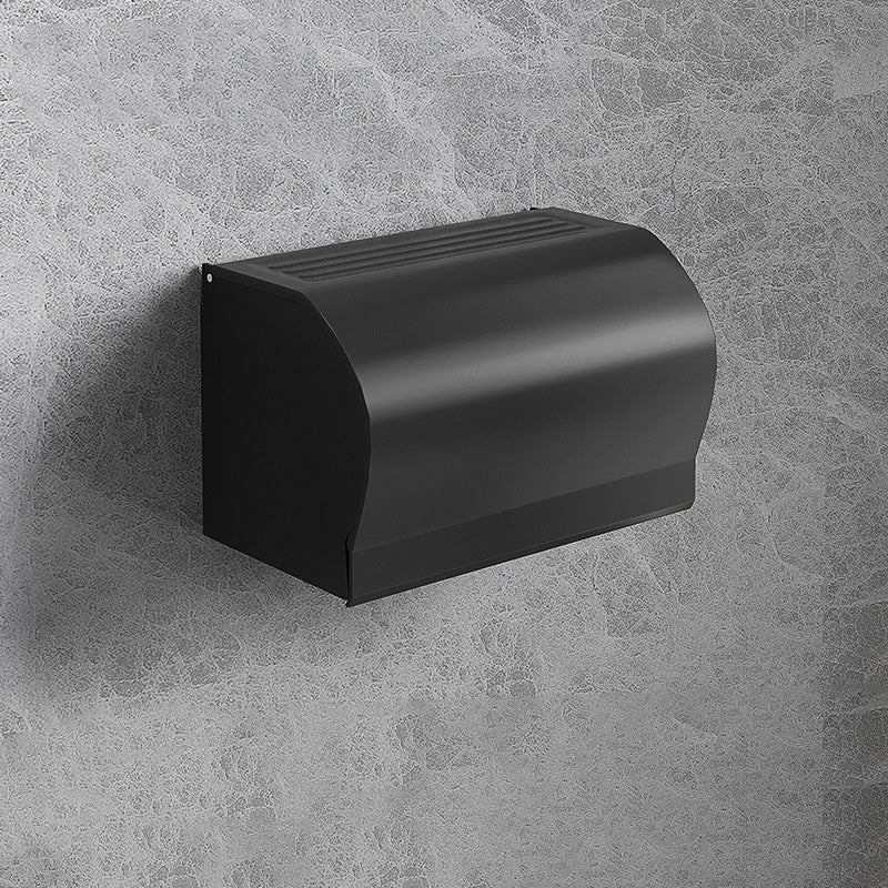 Modern Matt Schwarz Badezimmer Zubehör Set mit Badregal/Handtuchhaken/Handtuchstange