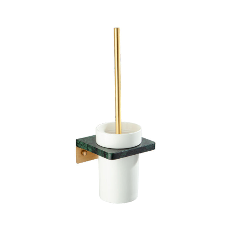 Golden Bath Hardware Set Messing & Marmor Badezimmer Zubehör Set