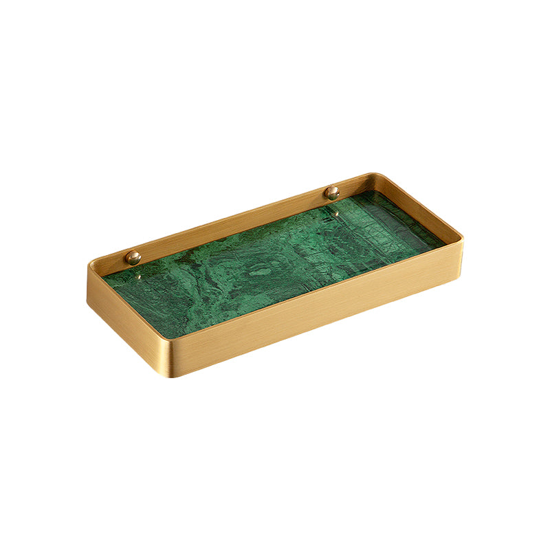 Golden Bath Hardware Set Messing & Marmor Badezimmer Zubehör Set