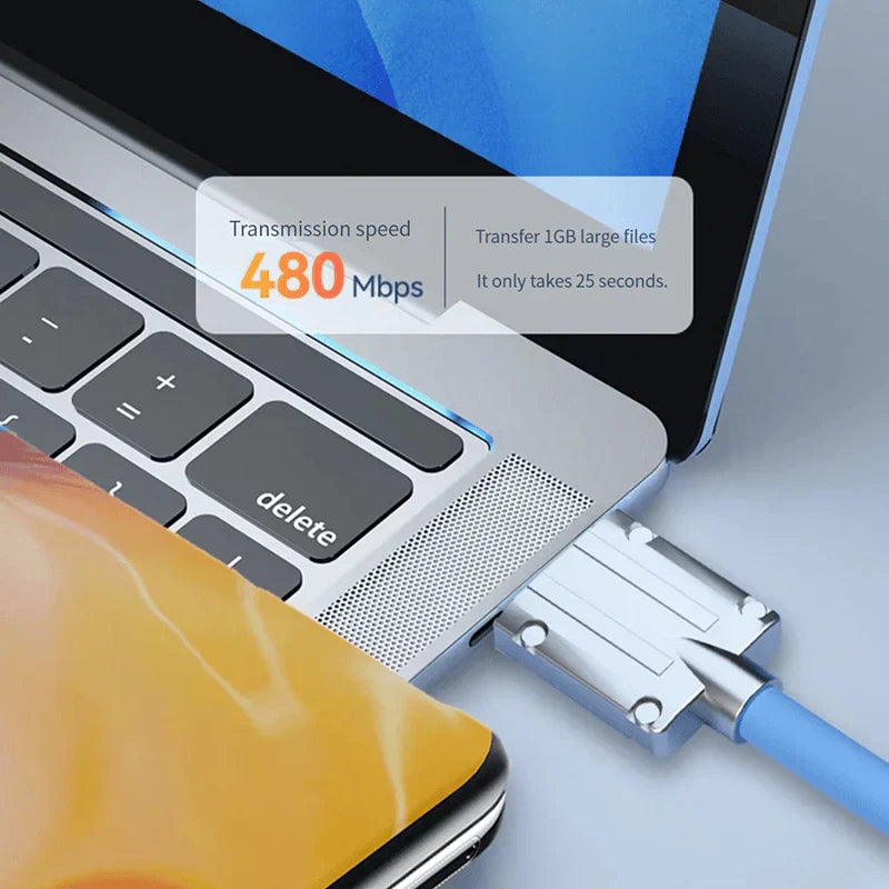 180° drehbares Schnelllade-Kabel | Brehn