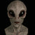 Alienmaske | Realistische Halloween-Kostümaccessoires
