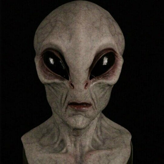 Alienmaske | Realistische Halloween-Kostümaccessoires