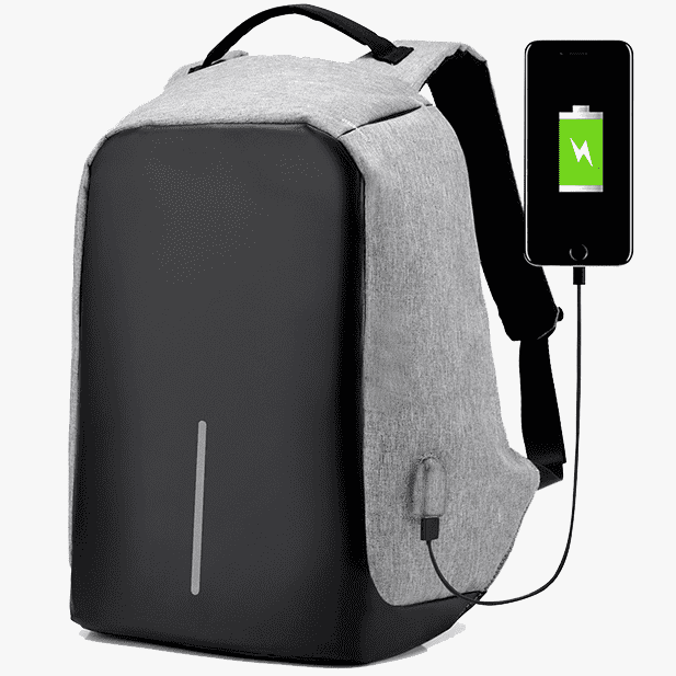 Original USB Ladegerät Anti-Diebstahl Rucksack | Brehn
