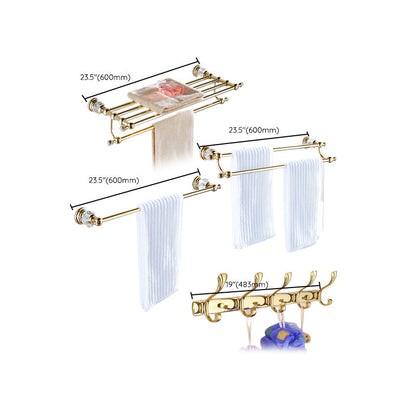 Traditionelle Messing Badezimmeraccessoires Einzelstück oder Set