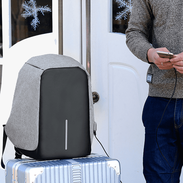 Original USB Ladegerät Anti-Diebstahl Rucksack | Brehn