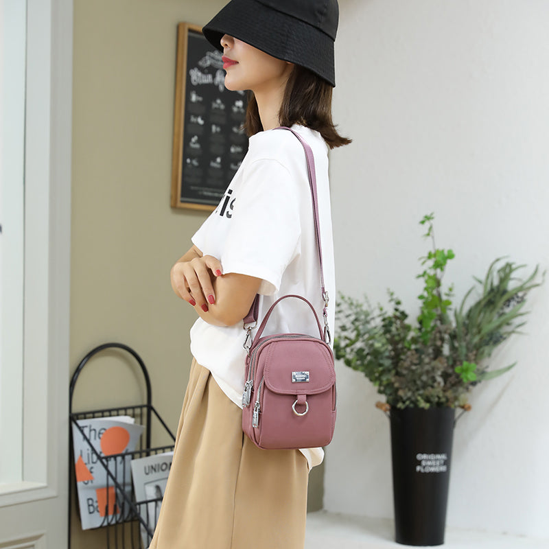 VIvolux | Leder Trendy Chic Damen Umhängetasche