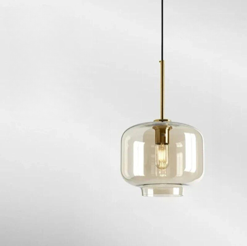 Brehn | NordicGlow – Elegante skandinavische Glass Pendelleuchte