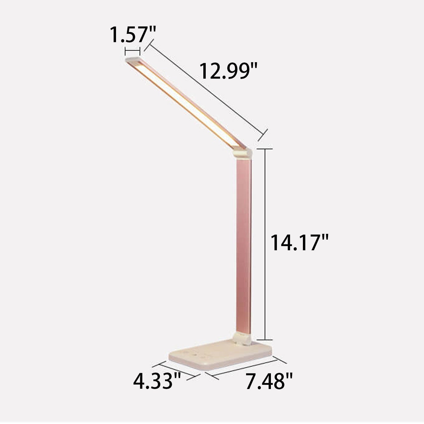 Brehn | Nordic Creative Folding Touch Dimmbar LED Schreibtischlampe