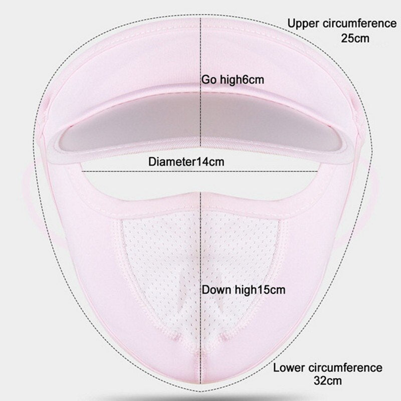 Brehn | Atemberaubender UV-Schutz Outdoor Sonnenhut Maske