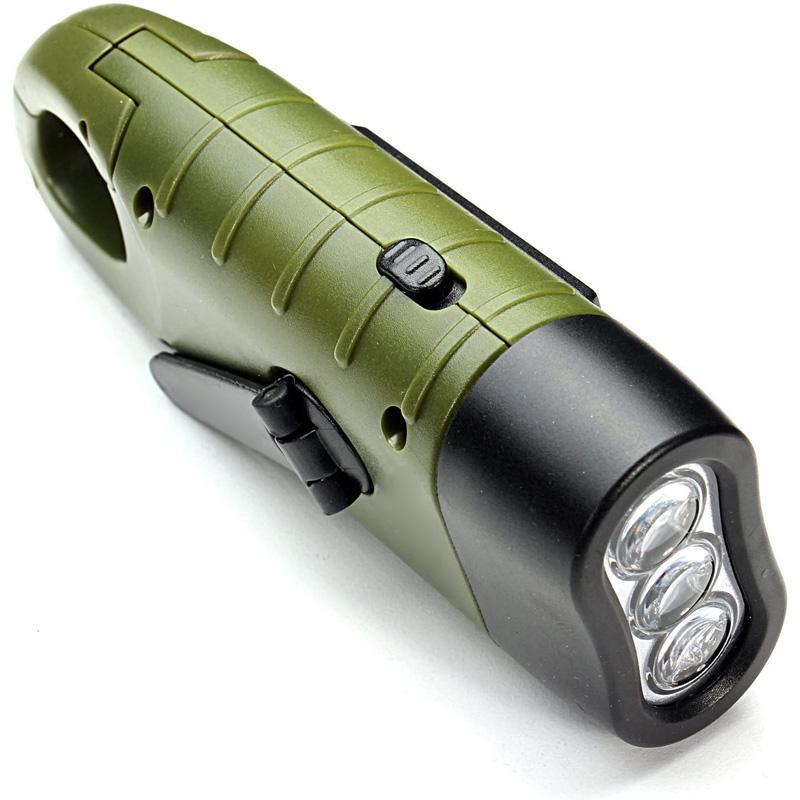 Wiederaufladbare Notfall-Außen-Taschenlampe | Brehn