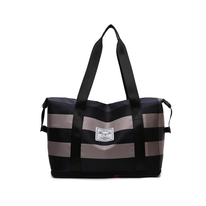 Brehn | Modische karierte Reisetasche