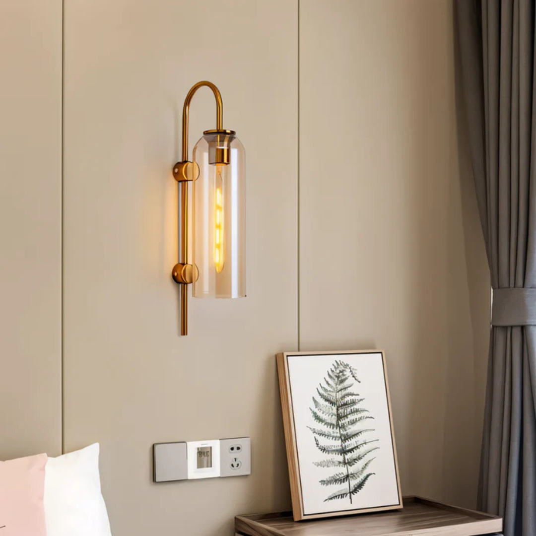 Brehn | Stilvolle Glas LED Wandleuchte