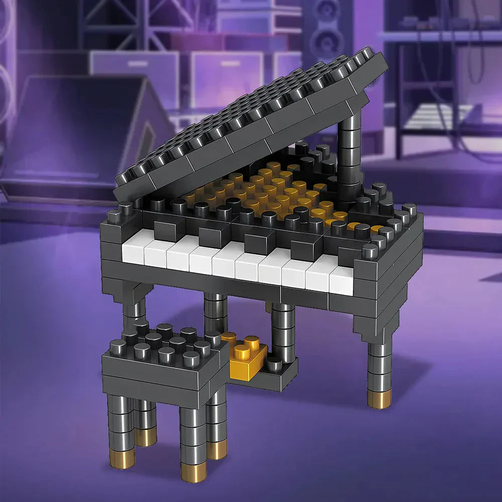 Brehn | DIY Miniatur-Musikinstrument aus Bauklötzen – Sammlerstück