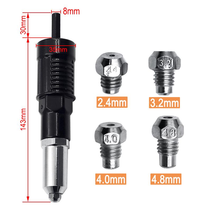 Brehn | Professionelles Nietenzangenadapter-Kit