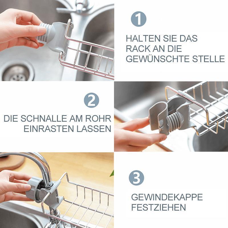 Spülbecken Organisator Gestell für Küche und Badezimmer | Brehn
