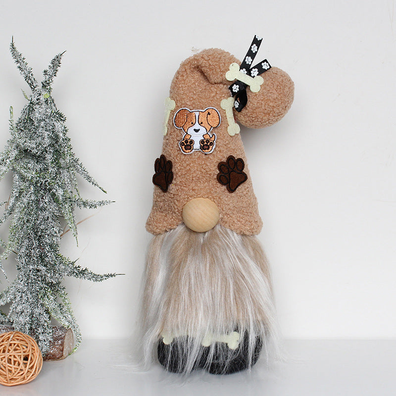Brehn | Weihnachts Gesichtslose Puppen Gnome Dekorationen