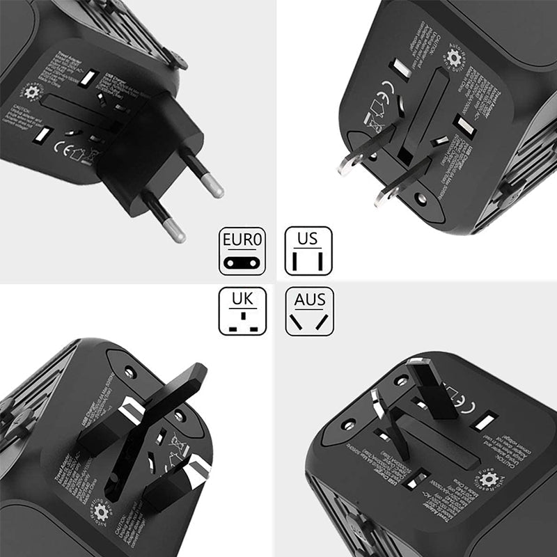 Brehn | Universeller Smart-Reiseadapter Spannungswandler