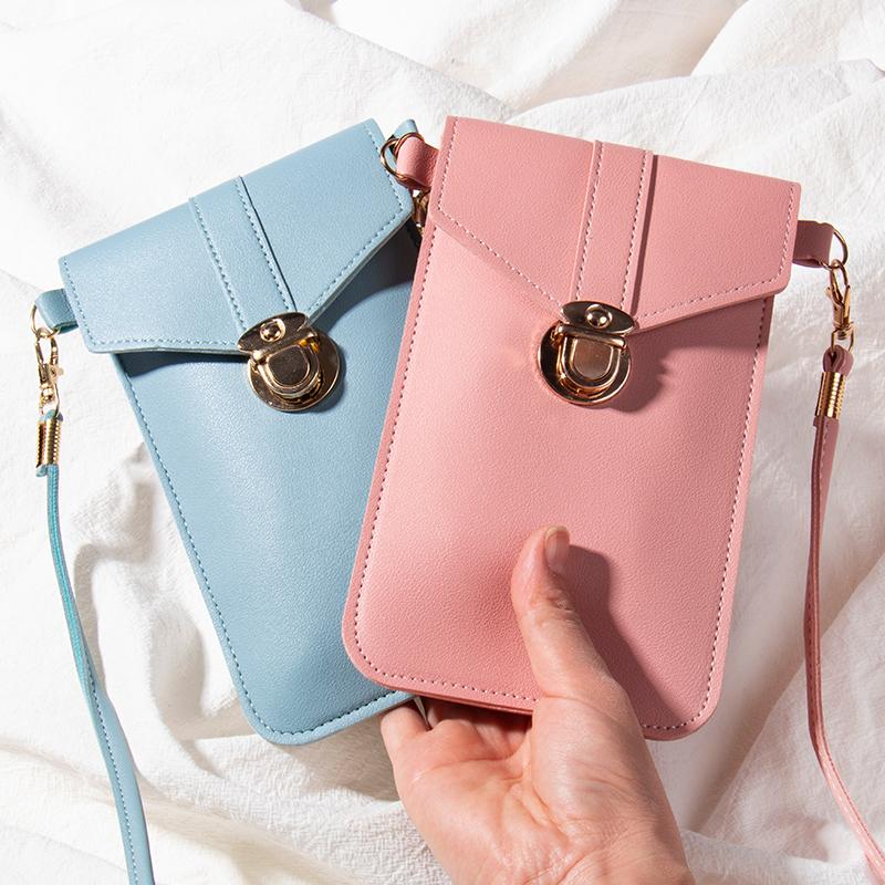 Touchscreen-PU-Leder-Wallet | Brehn