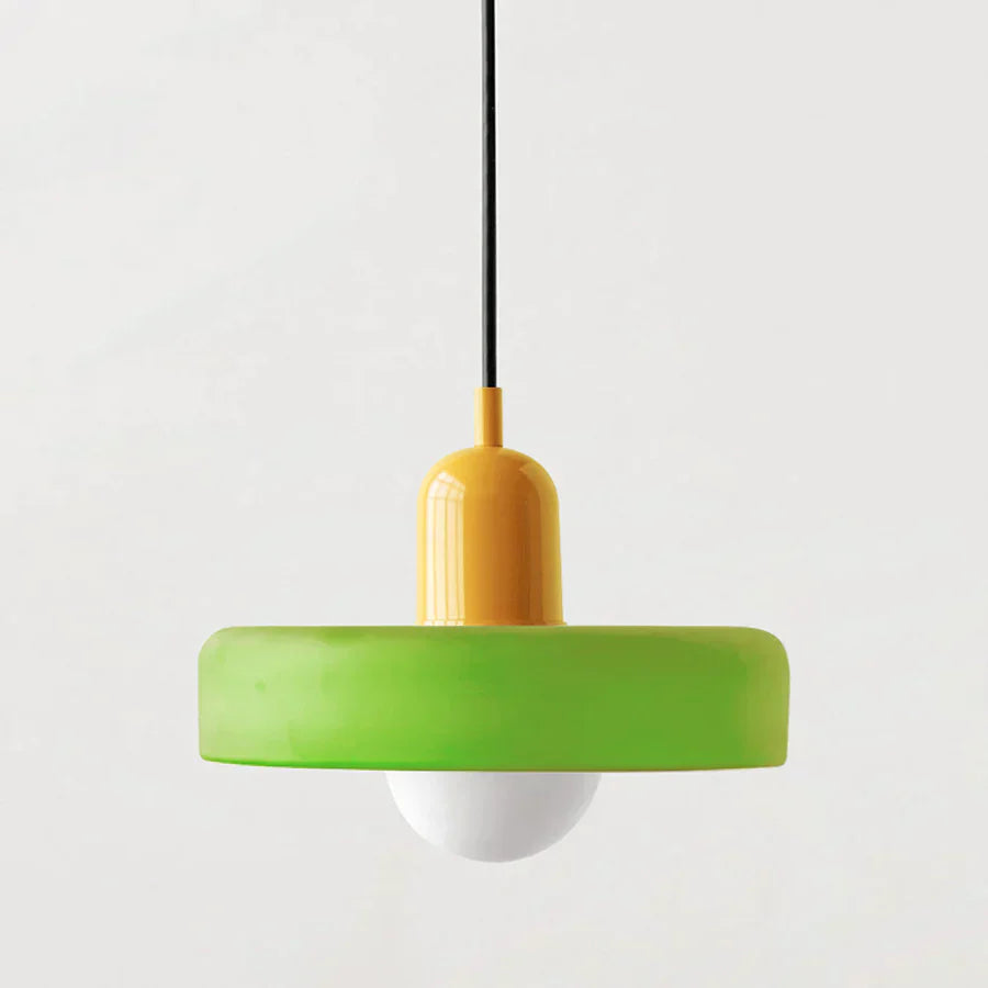 Skandinavische Pendelleuchte für Wohn- und Esszimmer – Minimalistisches Design mit verstellbarer Höhe – Glas