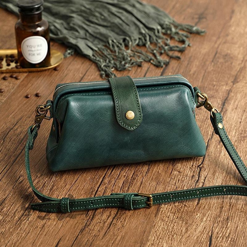Brehn | Vintage handgemachte Ledertasche