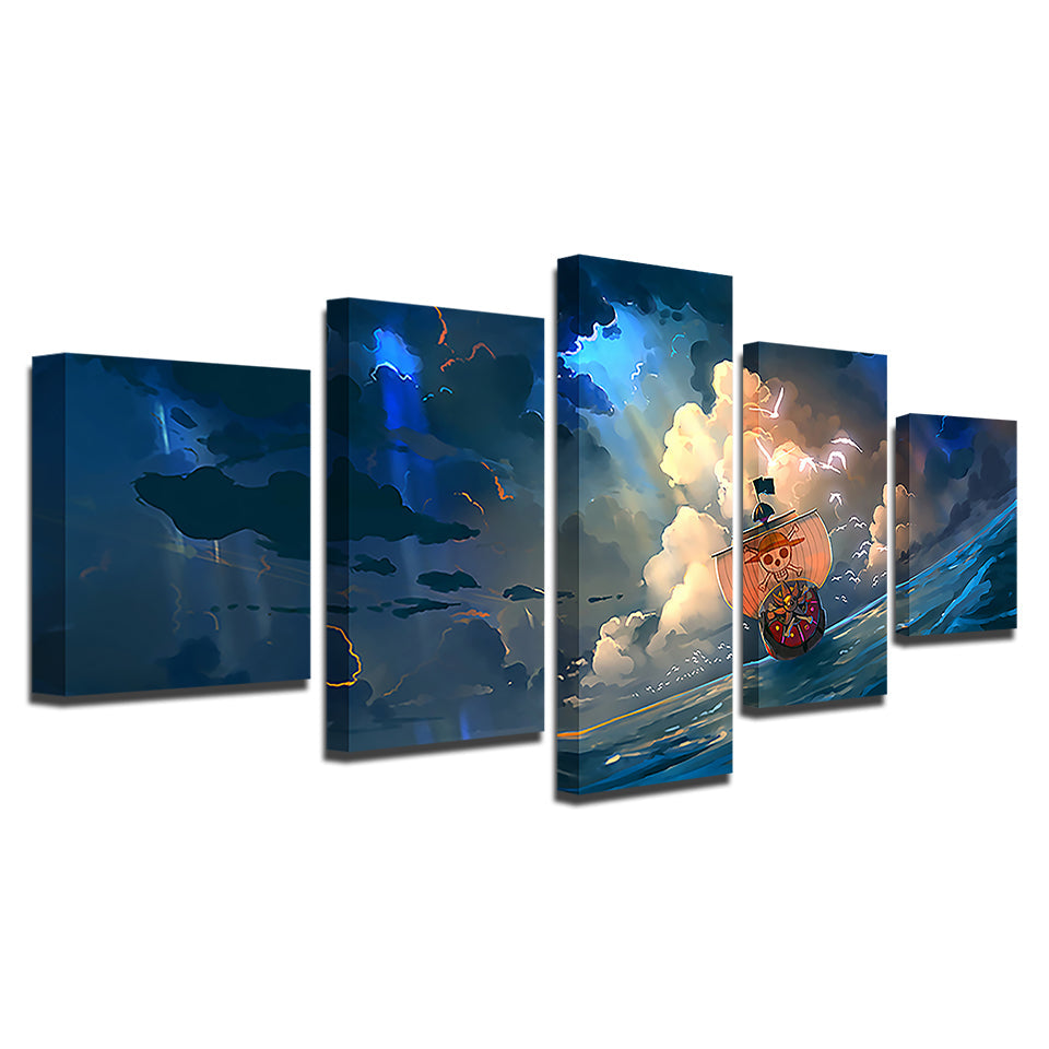Pirate Paradise 5 Stück - Leinwand Wandkunst Gemälde