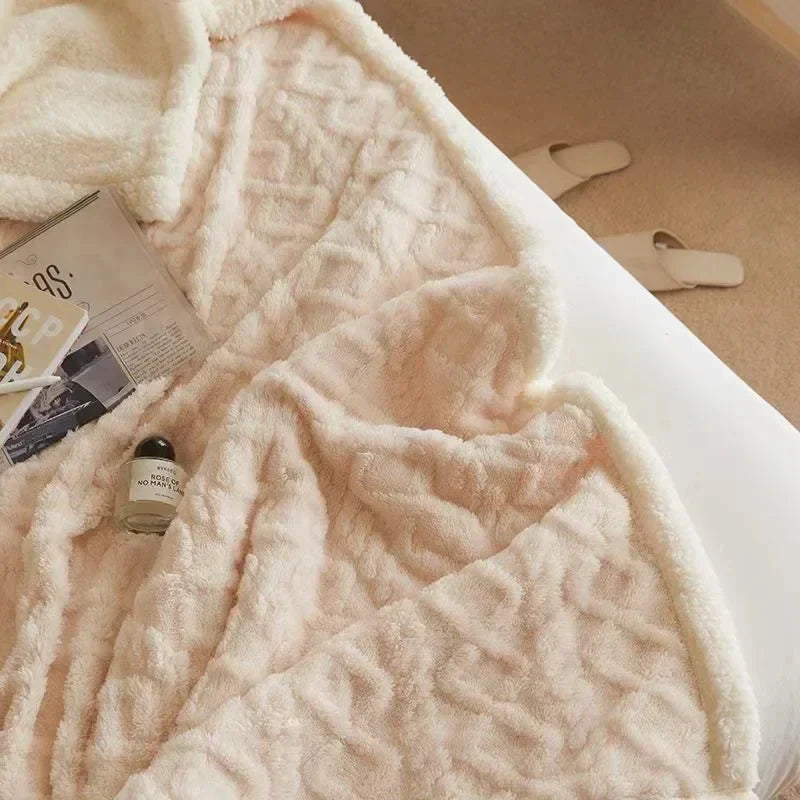 Brehn | Dicke Winter-Lammwoll-Decke - WarmWool