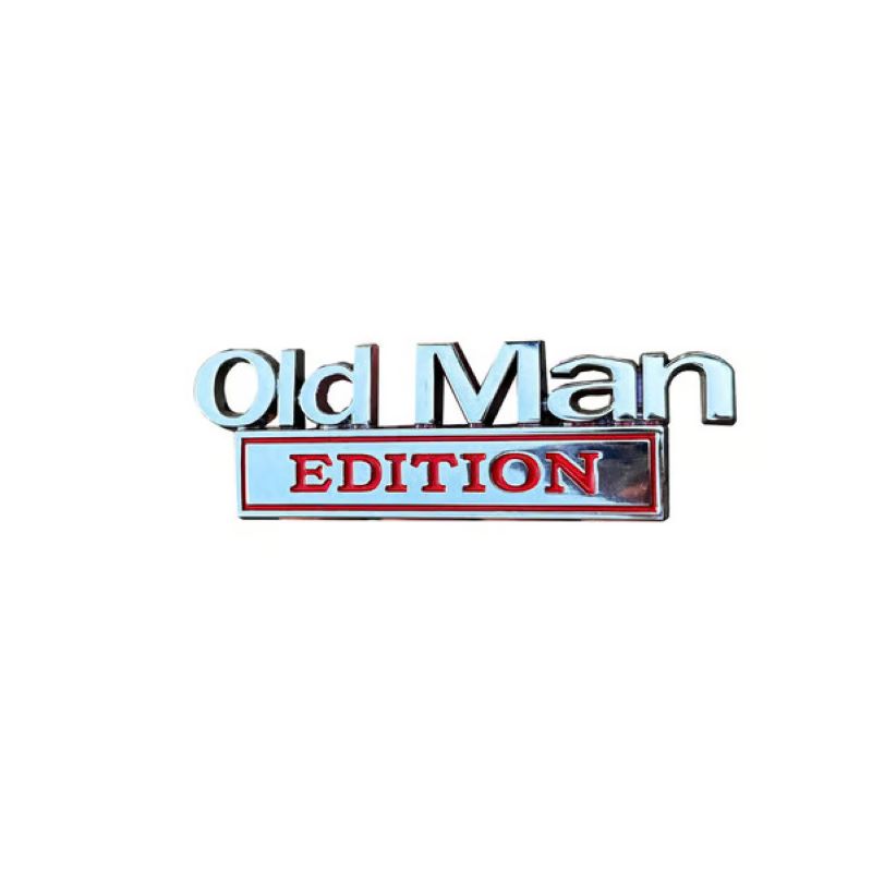 Autoemblem „Old Man Edition“