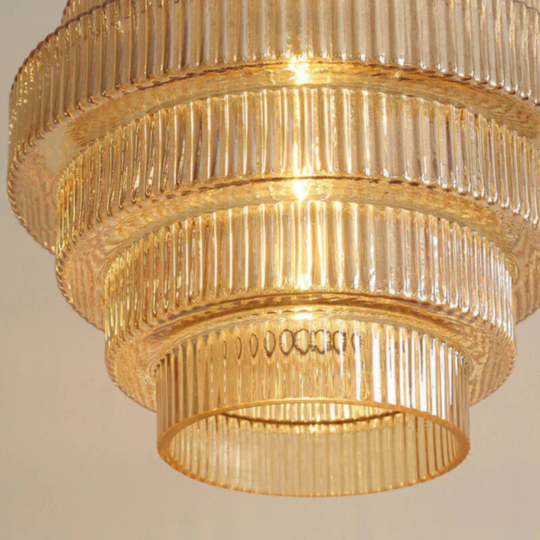 Brehn | Retro Pendelleuchte Glas