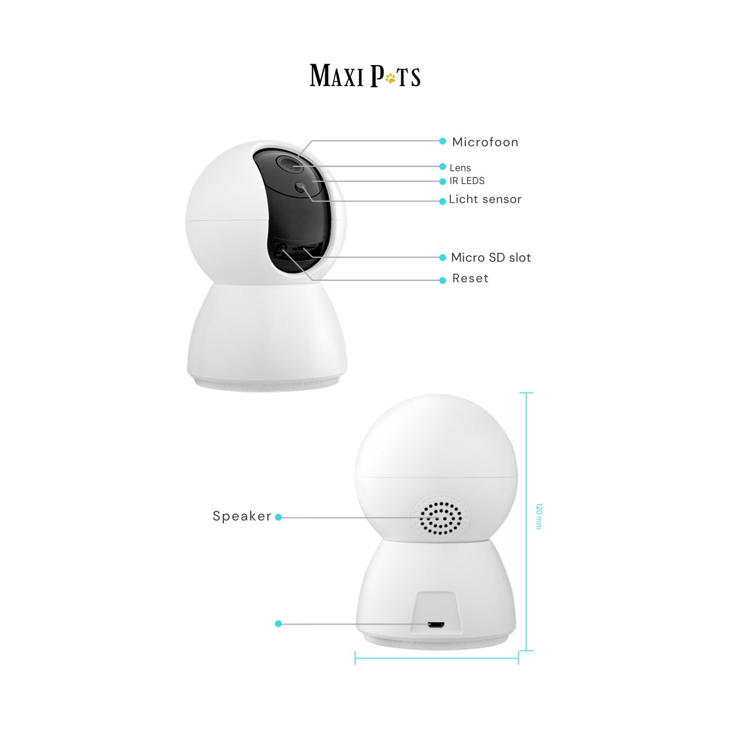 Brehn | Premiumpets Smart Kamera - Bleiben Sie mit Ihrem Haustier verbunden