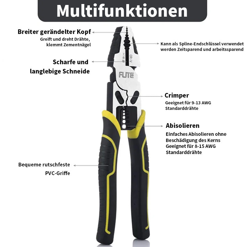 4-in-1 Lineman Zange | Brehn