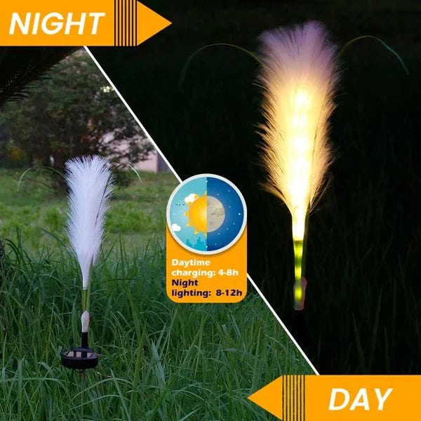 Dekorative Rattan Gartenbeleuchtung - SunReed | Brehn