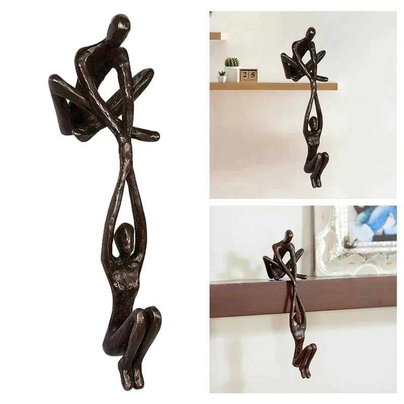Brehn | Ewige Liebe und Stärke | Skulptur Figur | Wohnungsdekoration | Einzigartige Dekoration