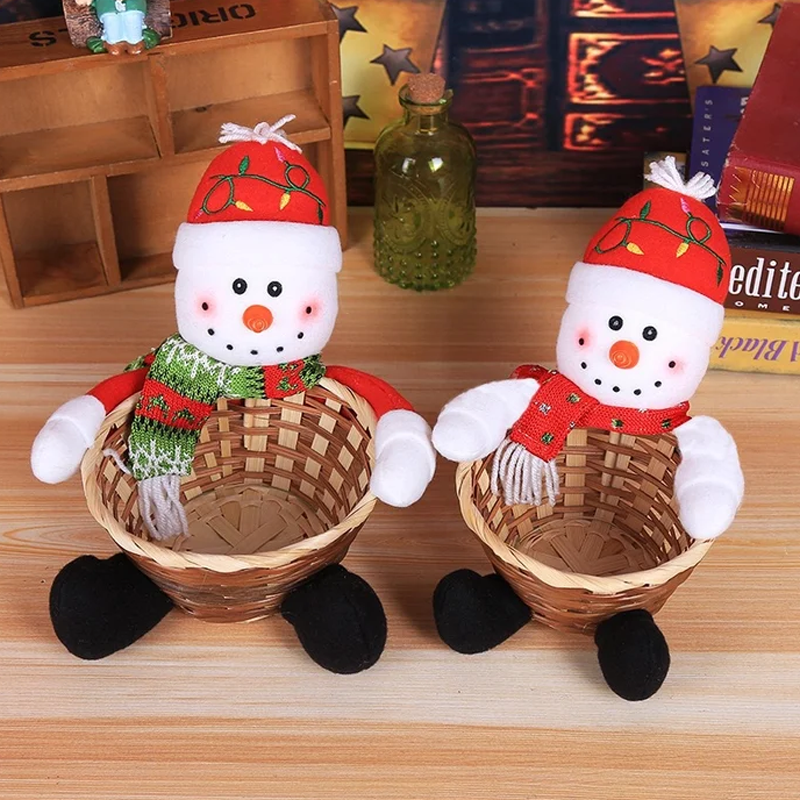 Brehn | Weihnachten Süßigkeiten Geflochtener Korb