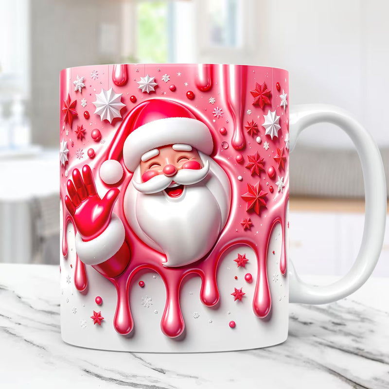 Brehn | 3D Weihnachts Inflated Becher Wrap