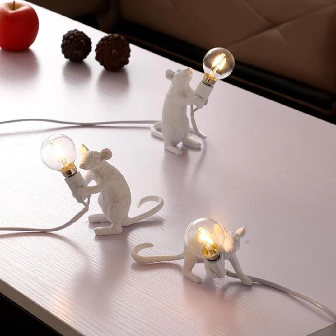 Brehn | Moderne Maus LED Tischlampe