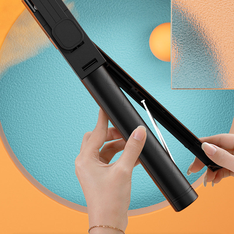 Selfie-Stick mit LED-Fülllicht | Brehn