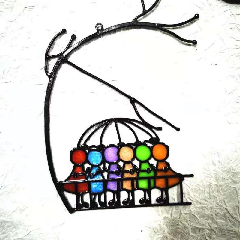 Buntglas Hängungen Sonnenfänger Kunst Dekoration Geschenk | Brehn