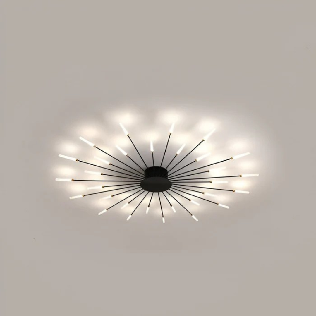 Brehn | Luxuriöse LED-Deckenlampe | Stilvolles Deckenlicht für das Wohnzimmer
