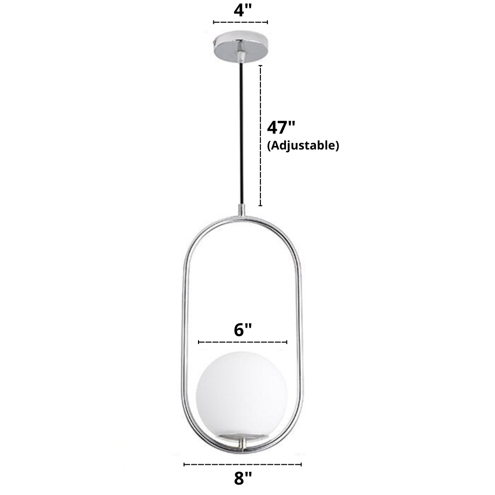 Nordische Glaspendelleuchten