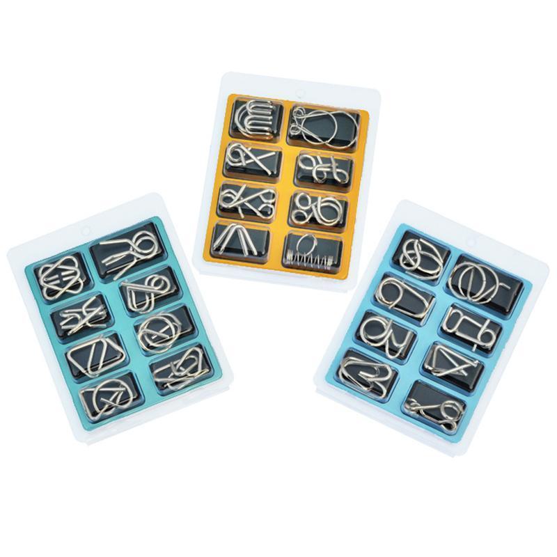 Metal Puzzle Toys Set (8 Teile) | Brehn