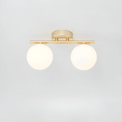 LED-Deckenleuchte aus Glas – Nordisches Design | Für Wohnzimmer & Schlafzimmer | Brehn