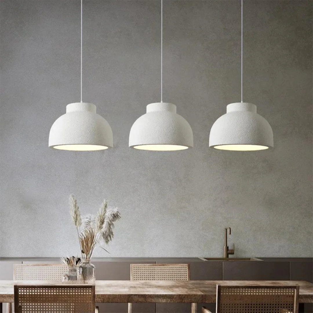 Brehn | Minimalistische skandinavische Pendelleuchte aus Polystyrol