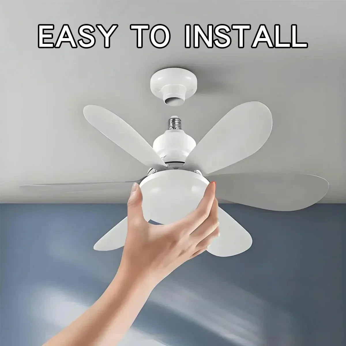 Deckenventilator LED mit Fernbedienung und dimmbaren Licht | Brehn