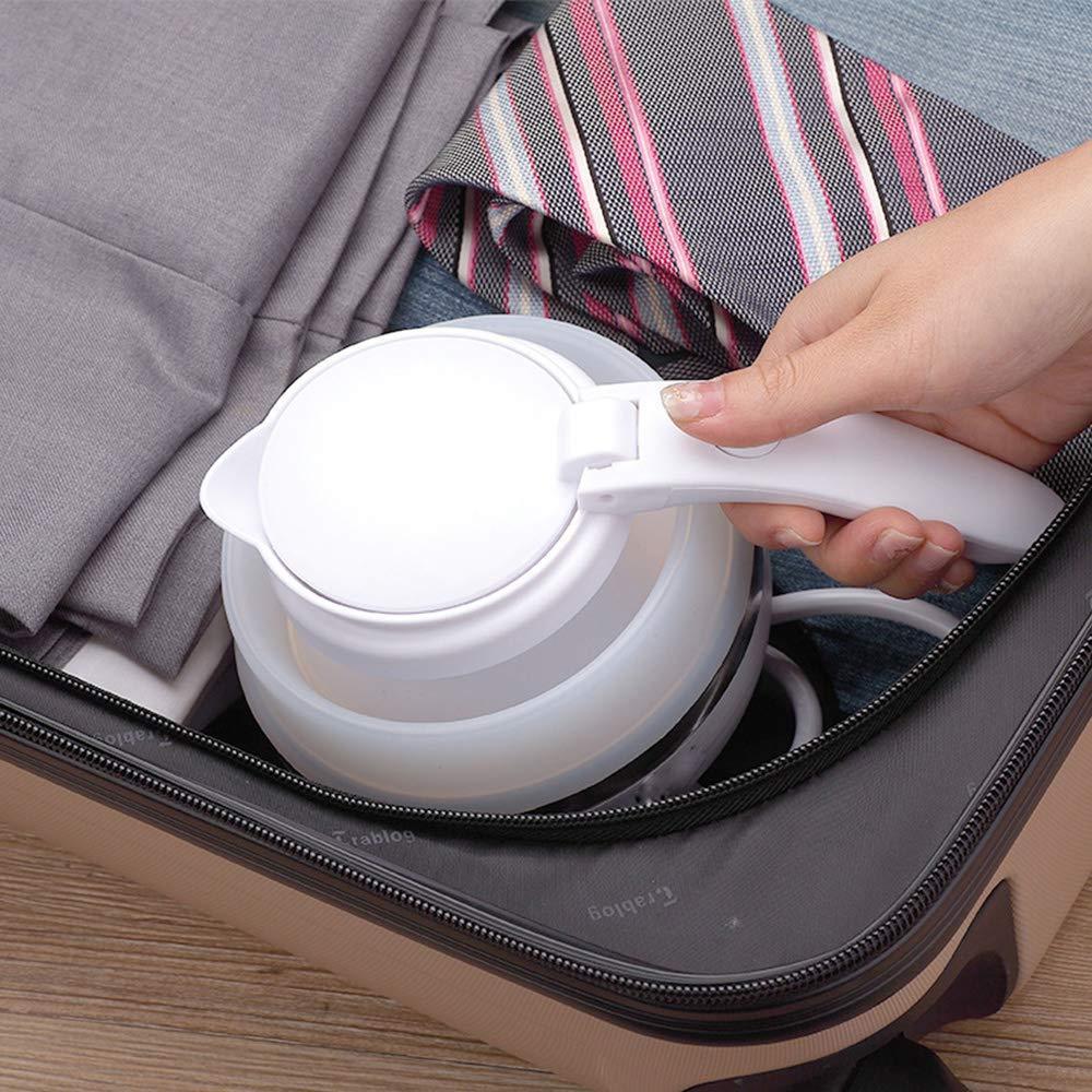 Tragbare Reisesilikagelkanne mit Unniversalstecker | Brehn